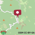 Map Apartment in Massa Marittima with swimming pool