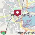 Map Apartment in Olbia by the waterfront