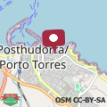 Mapa Apartment in Porto Torres near sea