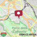 Map Apartment in Roma with sea beach