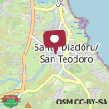 Map Appartements in San Teodoro