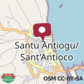 Map apartment in sant'antioco