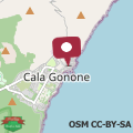 Mapa Apartment in Sardinia near Beaches