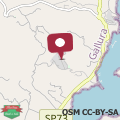 Map Apartment in Sardinia with Sea View