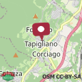 Map Apartment in Tapigliano with Garden and Parking