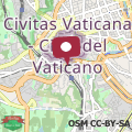 Map Apartment in the center of Rome with spectacular view of the Dome