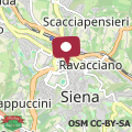 Map Stilnuovo Apartment in the historic city center of Siena very close to Campo Square