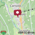 Map Apartment La Fontana by Interhome