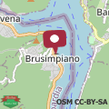 Map apartment Lac Brusimpiano