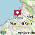 Map Apartment located in Marina di Cassano