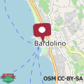 Map Apartment Manzoni Bardolino Center
