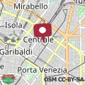 Map Apartment Milano Centrale