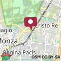 Mapa Apartment Monza City
