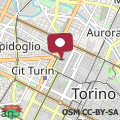 Mapa SWEET APT Piazza Statuto 9 nel pieno CENTRO di TORINO