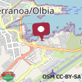 Map Apartment Poltu Cuadu by Interhome