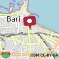 Map Apartment stay in Bari