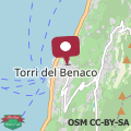 Map Apartment with great views on Lake Garda