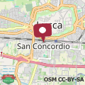 Map Apartment with private parking in Lucca