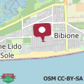 Map Apartments in Bibione 24434