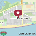 Map Apartments in Bibione 24576