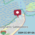 Map Apartments in Lignano 21594