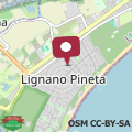 Map Apartments in Lignano 21670