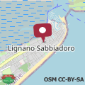 Map Apartments in Lignano 21760