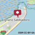 Map Apartments in Lignano 21774