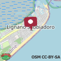 Map Apartments in Lignano Sabbiadoro 21788