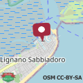 Map Apartments in Lignano Sabbiadoro 33368