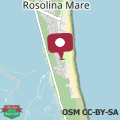 Mapa Apartments in Rosolina Mare 25092