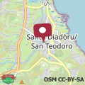 Map Appartements in San Teodoro