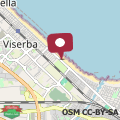Map Apartments in Viserba di Rimini 53473