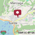 Mapa ApartmentsGarda - Residenza Monte Baldo - Garda