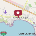 Mappa App. Alba 1° Piano 100m dalla spiaggia Torre Lapillo centro