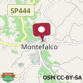 Mappa App. con terrazza panoramica in centro-Montefalco