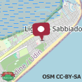 Map App Gitano, 400m to free beach