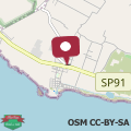 Map Appart Ginestra SIX Li Pali by Salento Prime