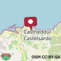 Map Appartamento HollidayHouse - Sea and castle view