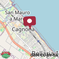 Map Appartamenti a Bellaria