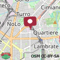 Map APPARTAMENTI BBQUEEN Città Studi Lambrate