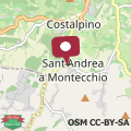 Map Appartamenti Leccino e Moraiolo