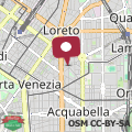 Mapa Appartamenti Vela Milano centro con garage