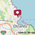 Mapa Appartamenti zona nord Otranto vicino spiagge