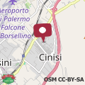 Mapa Appartamentino Cinisi