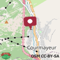 Mapa Appartamento 3 Camere Letto Courmayeur - Happy Rentals