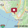 Map Appartamento 30 Nodi 2 Torbole-Arco - Happy Rentals