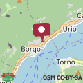 Mapa Appartamento 39 Moltrasio, Como Lake