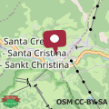 Map Appartamento 7A Santa Cristina Valgardena