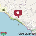 Map Appartamento a 100 m dal mare